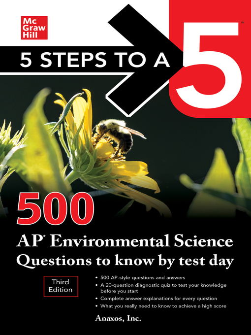 Title details for 5 Steps to a 5: 500 AP Environmental Science Questions to Know by Test Day by NA Anaxos - Available